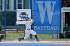 Baseball vs Babson  Wheaton College Baseball vs Babson during Championship game of the NEWMAC Championship hosted by Wheaton. - (Photo by Keith Nordstrom) : Wheaton, baseball, NEWMAC